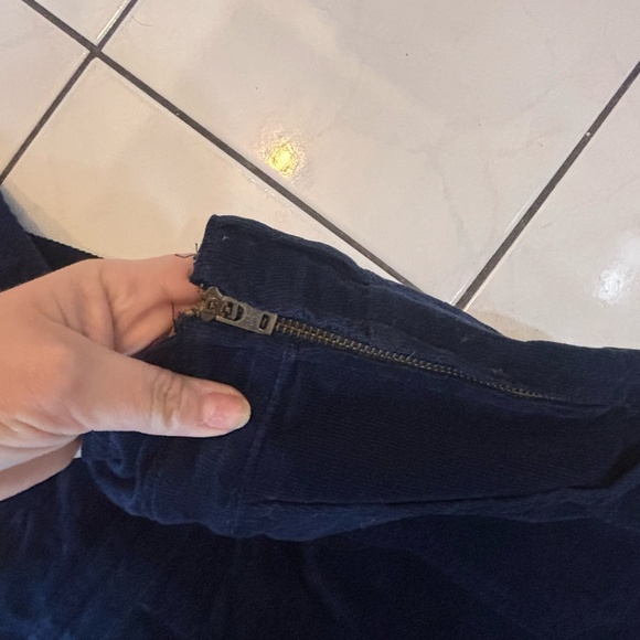 Old Navy plus size corduroy navy blue overalls - accepting offers - Picture 7 of 10